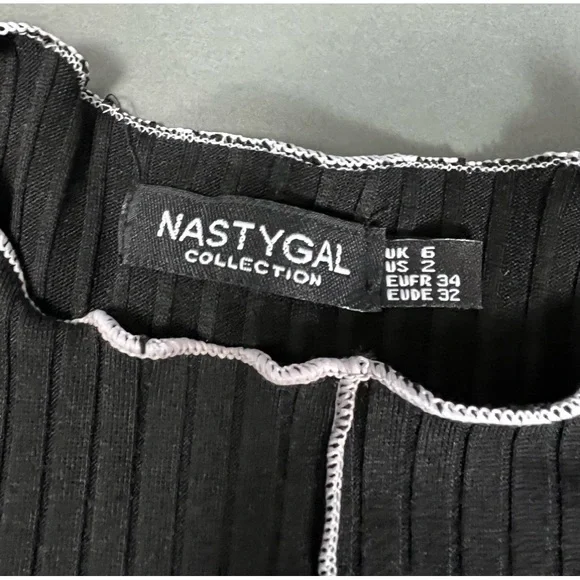 ❌SOLD❌ Nasty Gal Patchwork Design Tank Top - Picture 6 of 6